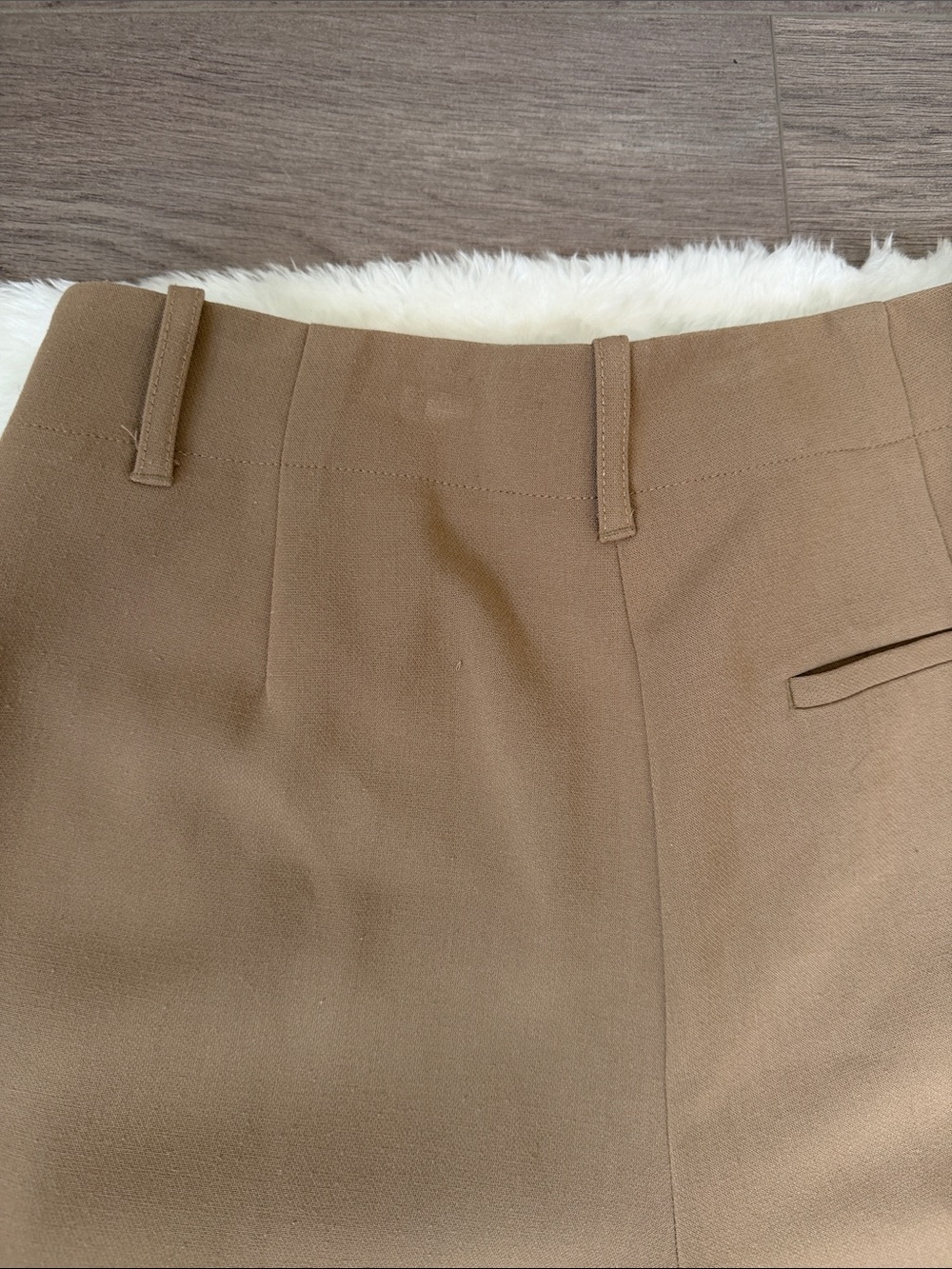Oak + Fort Pleated Wide Leg Trouser - Picture 5 of 16